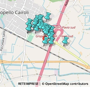 Mappa Via Lodi, 27027 Gropello Cairoli PV, Italia (0.3)