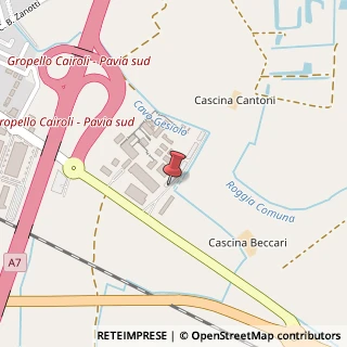 Mappa Via Milano, 2, 27027 Gropello Cairoli PV, Italia, 27027 Gropello Cairoli, Pavia (Lombardia)