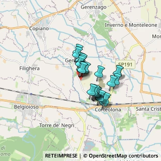 Mappa Strada Provinciale, 27014 Genzone PV, Italia (1.05926)