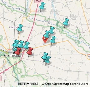 Mappa Via delle Industrie, 26039 Vescovato CR, Italia (8.6485)