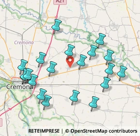 Mappa Via delle Industrie, 26039 Vescovato CR, Italia (8.4345)
