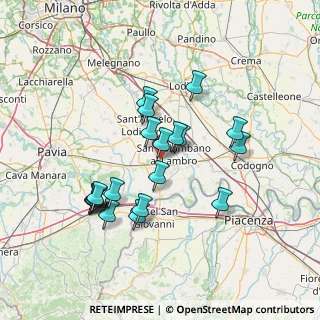 Mappa Strada dei Baratti, 27010 Miradolo Terme PV, Italia (13.0415)