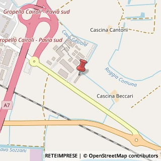 Mappa Via Milano, Snc, 27027 Gropello Cairoli, Pavia (Lombardia)