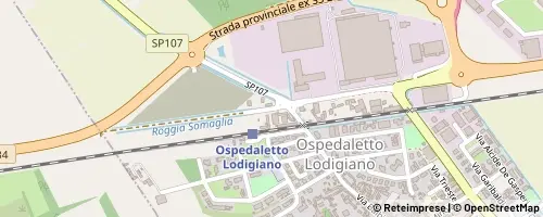 Mappa Ospedaletto Lodigiano