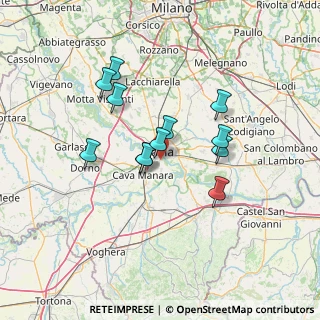 Mappa Via Frua, 27100 Pavia PV, Italia (11.4075)