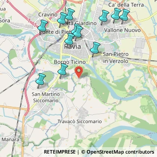 Mappa Via Frua, 27100 Pavia PV, Italia (2.52583)