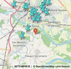 Mappa Via Charles Darwin, 27100 Pavia PV, Italia (2.29235)