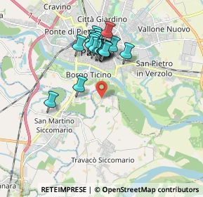 Mappa Via Charles Darwin, 27100 Pavia PV, Italia (1.63)