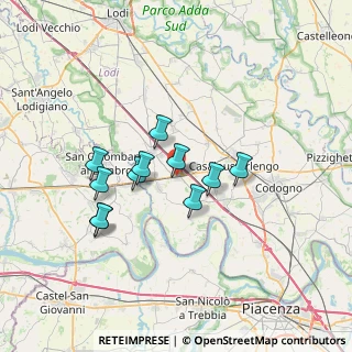 Mappa Via del Cristo, 26864 Ospedaletto Lodigiano LO, Italia (5.70545)