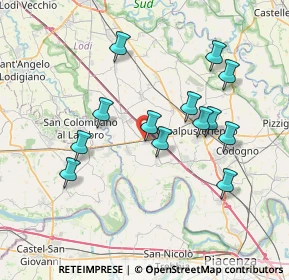 Mappa Strada Statale, 26864 Ospedaletto Lodigiano LO, Italia (6.99923)