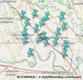 Mappa Strada Statale, 26864 Ospedaletto Lodigiano LO, Italia (6.63)