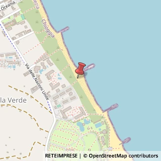 Mappa Via delle Nazioni Unite, 34, 30015 Chioggia, Venezia (Veneto)