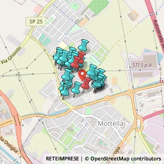 Mappa Via Salvo d'Acquisto, 46030 Mottella MN, Italia (0.23667)