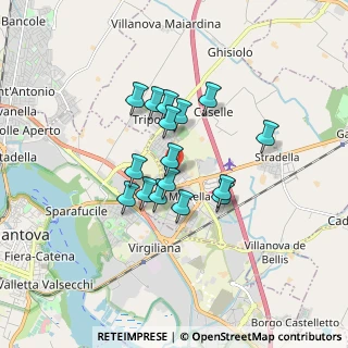 Mappa Via Castiona, 46030 Mottella MN, Italia (1.275)