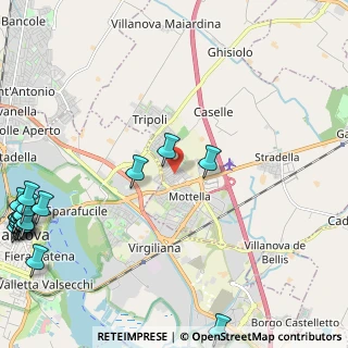 Mappa Via Castiona, 46030 Mottella MN, Italia (3.655)
