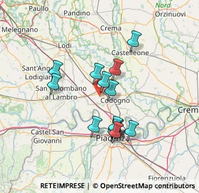 Mappa Via Pelizza da Volpedo, 26841 Casalpusterlengo LO, Italia (11.71929)
