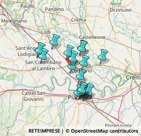 Mappa Via Pelizza da Volpedo, 26841 Casalpusterlengo LO, Italia (11.009)