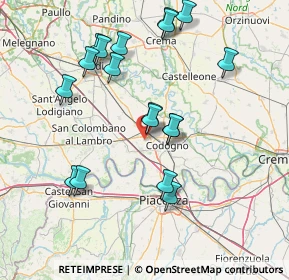 Mappa Via Pelizza da Volpedo, 26841 Casalpusterlengo LO, Italia (15.57278)