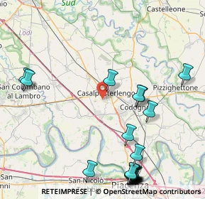 Mappa Via Pelizza da Volpedo, 26841 Casalpusterlengo LO, Italia (11.2755)