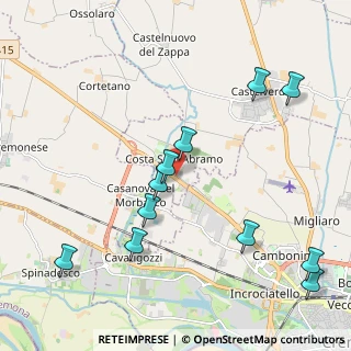 Mappa Strada Provinciale ex Strada Statale 415 Paullese, 26022 Costa Sant'Abramo CR, Italia (2.38636)