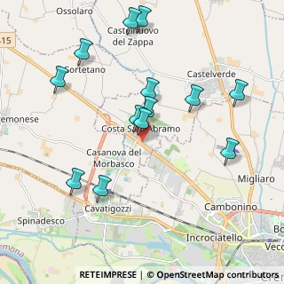 Mappa Strada Provinciale ex Strada Statale 415 Paullese, 26022 Costa Sant'Abramo CR, Italia (2.07615)