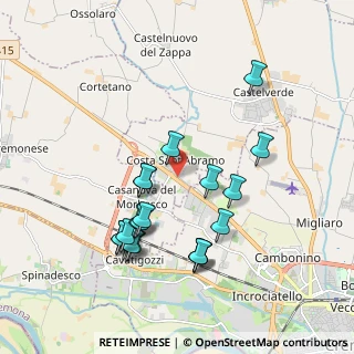 Mappa Strada Provinciale ex Strada Statale 415 Paullese, 26022 Costa Sant'Abramo CR, Italia (1.9175)