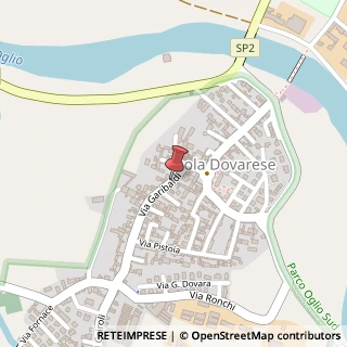 Mappa Via Garibaldi,  27, 46013 Isola Dovarese, Cremona (Lombardia)