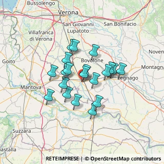 Mappa Via Antonio Gramsci, 37054 Nogara VR, Italia (10.3295)
