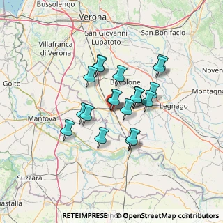 Mappa Via Antonio Gramsci, 37054 Nogara VR, Italia (10.062)