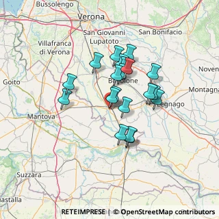 Mappa Via Antonio Gramsci, 37054 Nogara VR, Italia (10.709)