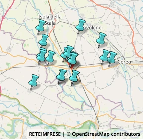 Mappa Via Antonio Gramsci, 37054 Nogara VR, Italia (5.25368)