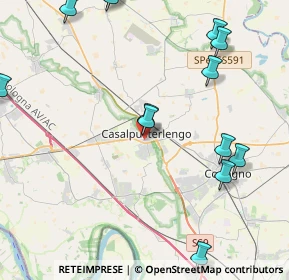 Mappa Via Martiri di Cefalonia, 26841 Casalpusterlengo LO, Italia (5.30308)