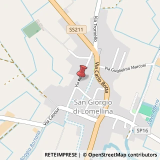 Mappa Via Roma, 27, 27020 San Giorgio di Lomellina, Pavia (Lombardia)