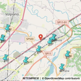 Mappa E64, 10088 Volpiano TO, Italia (2.91636)