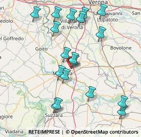 Mappa Piazza Ignazio Silone, 46030 Mottella MN, Italia (16.89444)