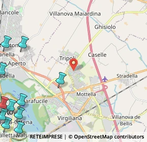 Mappa Piazza Ignazio Silone, 46030 Mottella MN, Italia (3.92833)