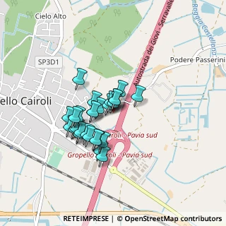 Mappa Viale Zanotti, 27027 Gropello Cairoli PV, Italia (0.31111)