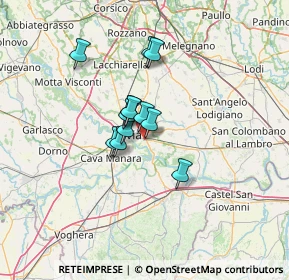 Mappa Via Grumello, 27100 Pavia PV, Italia (8.52583)