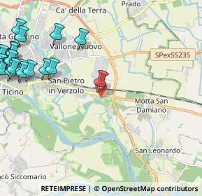Mappa Via Grumello, 27100 Pavia PV, Italia (3.244)