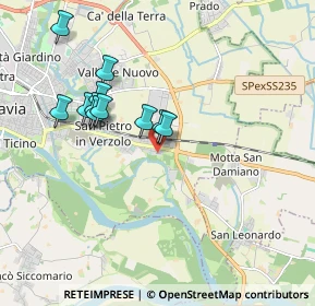 Mappa Via Grumello, 27100 Pavia PV, Italia (1.65727)