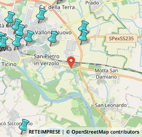 Mappa Via Grumello, 27100 Pavia PV, Italia (3.65)