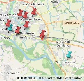 Mappa Via Grumello, 27100 Pavia PV, Italia (2.42545)