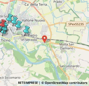 Mappa Via Grumello, 27100 Pavia PV, Italia (3.52667)