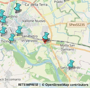 Mappa Via Grumello, 27100 Pavia PV, Italia (2.95091)