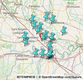 Mappa SS Mantovana, 26867 Somaglia LO, Italia (11.1495)