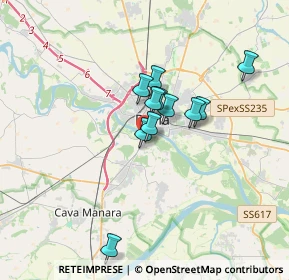 Mappa Via dei Mille, 27100 Pavia PV, Italia (2.45818)