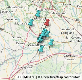 Mappa Via dei Mille, 27100 Pavia PV, Italia (6.76091)