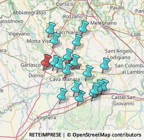 Mappa Via dei Mille, 27100 Pavia PV, Italia (11.4215)