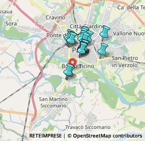 Mappa Via dei Mille, 27100 Pavia PV, Italia (1.20789)