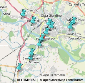 Mappa Via dei Mille, 27100 Pavia PV, Italia (1.82083)